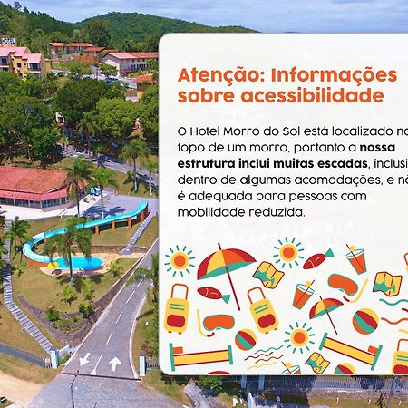 Morro Do Sol Hotel & Eventos Porto Belo Exterior foto